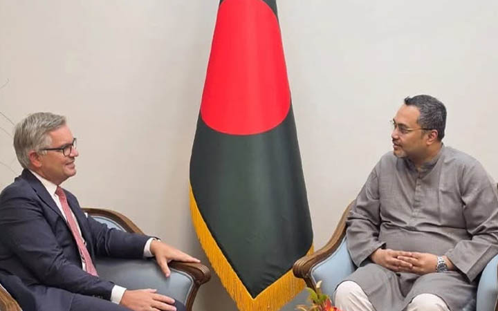 মাহদী আমিনের সঙ্গে ইইউ প্রতিনিধিদলের সাক্ষাৎ